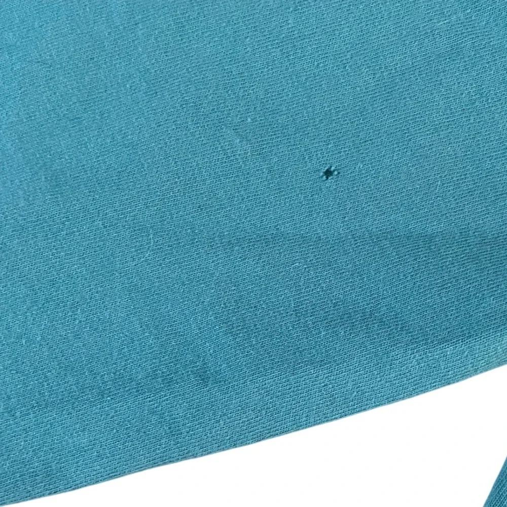 🔥 Stussy Long Sleeve Turquoise Blue Logo Skate Graphic Tee T Shirt • Men Size L
